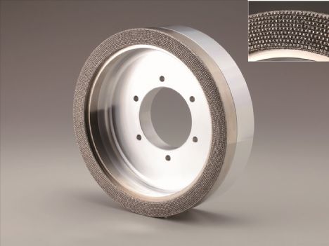 DEX-DIAMOND WHEEL FOR HIGH EFFICIENCY MILLIG OF DIFFICULT TO CUT MATERIAL